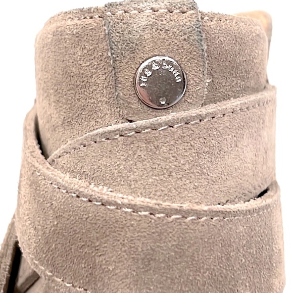 Rag & Bone Harrow Suede Leather Ankle Bootie - Picture 5 of 11